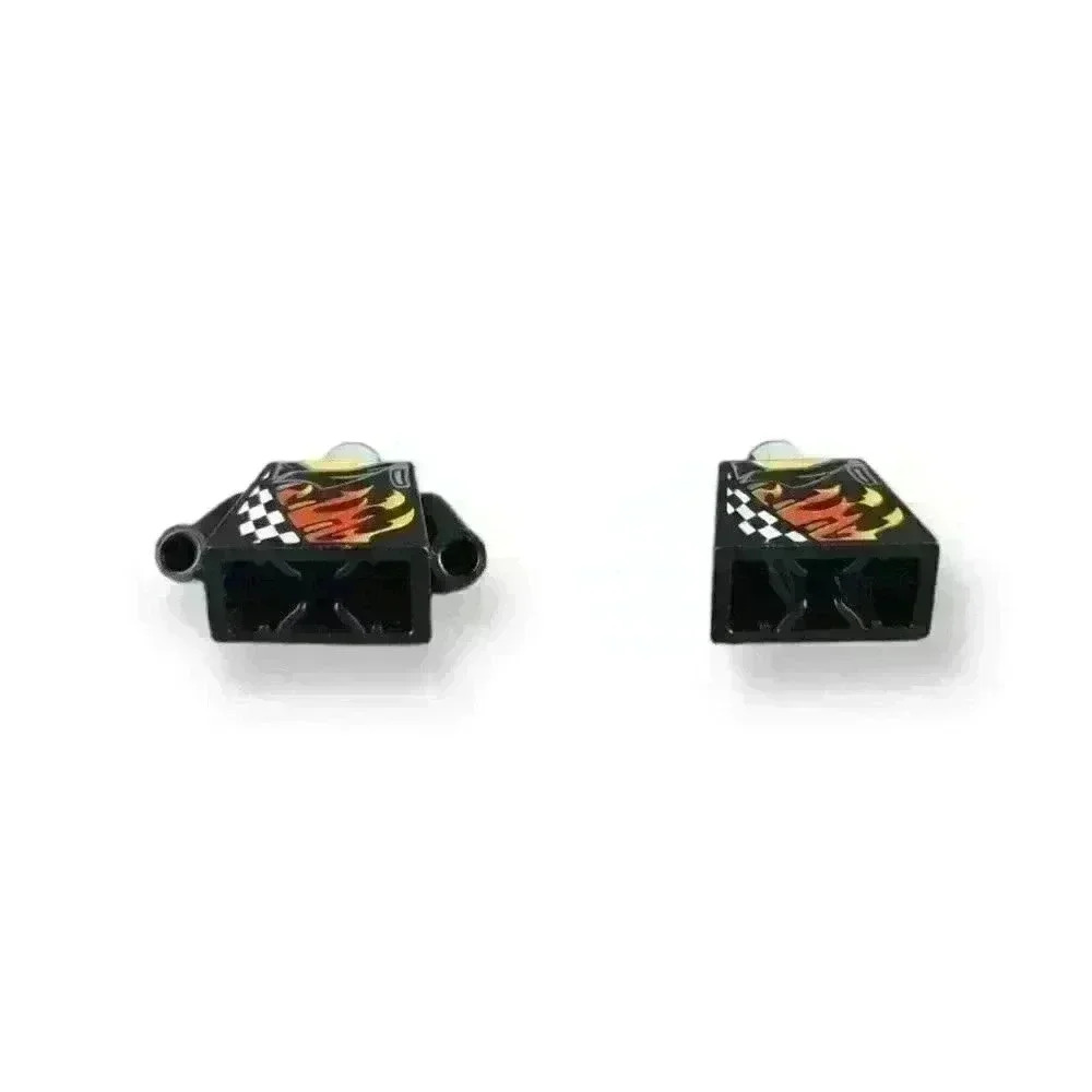 Lego World Racers Bart Blaster Torsos (x2) 973pb0683c01 wr025 wr002 wr009 wr023 - Picture 5 of 6